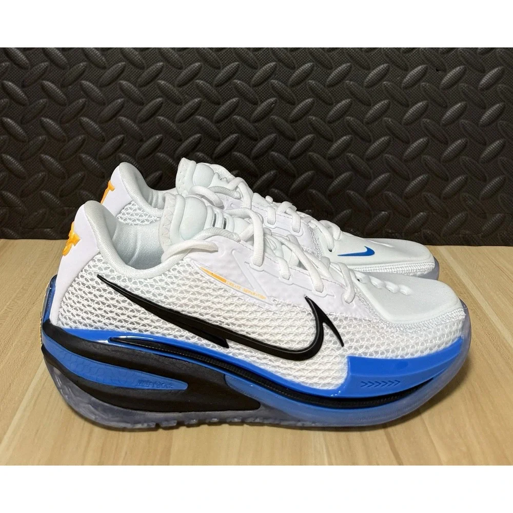Nike Air Zoom GT Cut White Photo Blue Black CZ0175-103 Mens Size 5.5 Womens Sz 7
